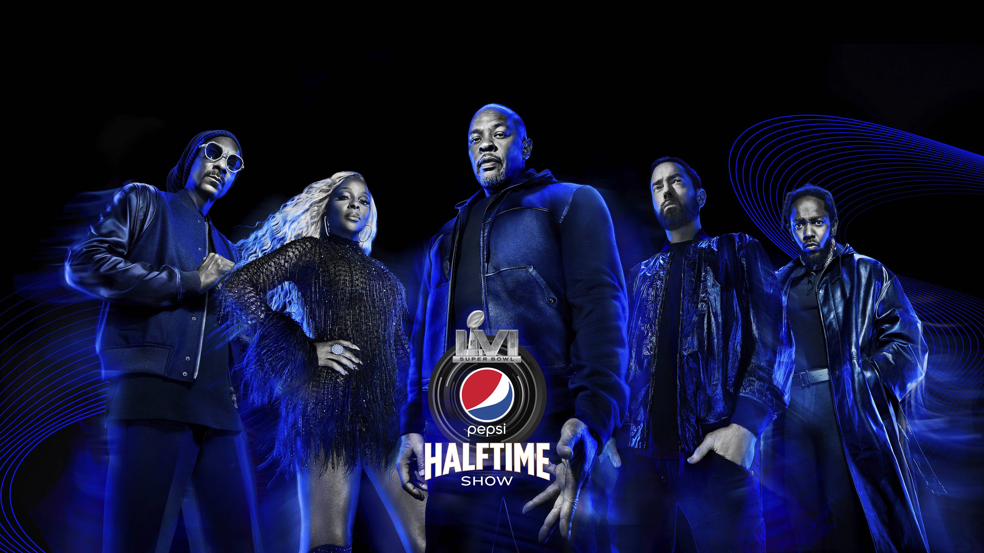 Super Bowl 2022 Halftime Show: Dr. Dre, Snoop Dogg, Eminem