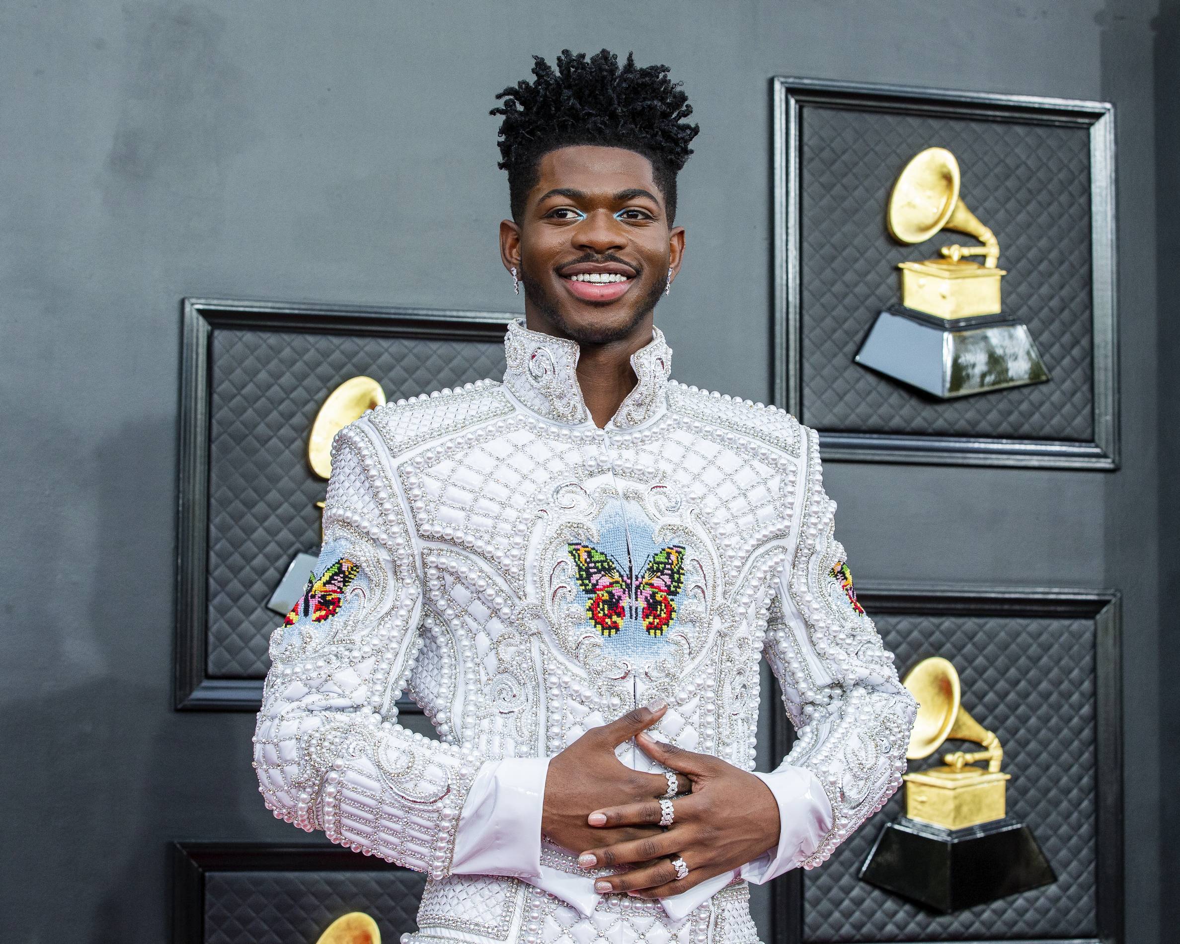 Lil Nas X attends the Grammy Awards